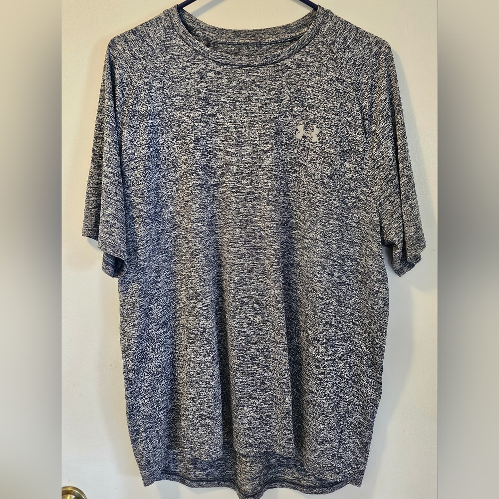 Under Armour The Tech Tee Shortsleeve Shirt Blue Men's Size XL
